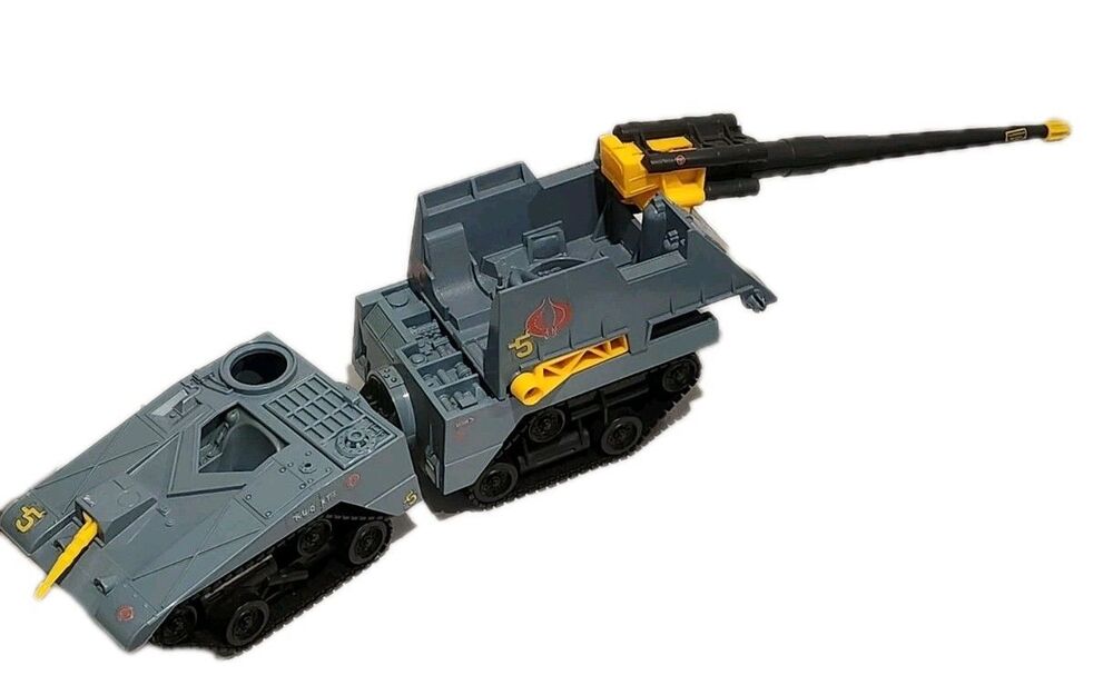 GI Joe Cobra Maggot Tank Vehicle Hasbro 1987 Vintage Incomplete
